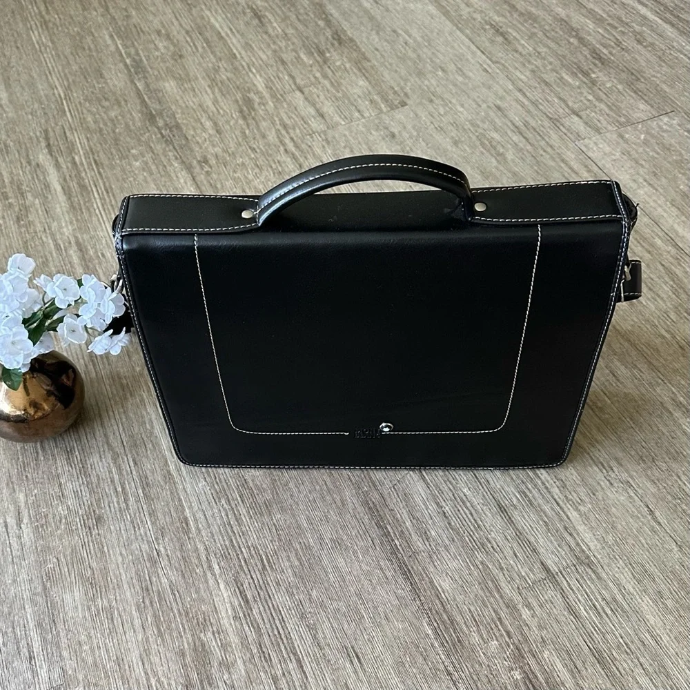 Montblanc Black Leather Briefcase